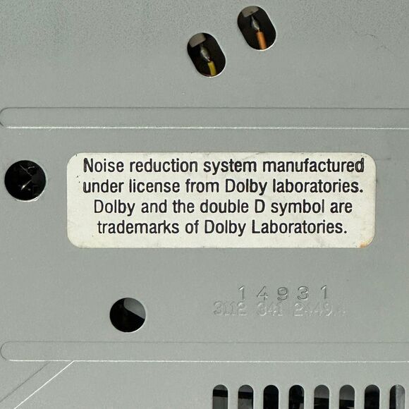 OEM AM/FM Cassette Player Car Radio - Picture 11 of 11